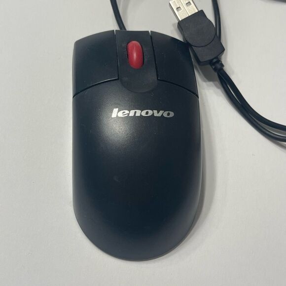 đź’•Lenovo MO28UOB Wired USB Optical Scroll Wheel Mouse for Laptop Computer - Picture 2 of 3